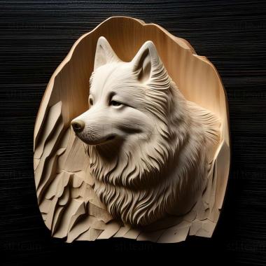 3D модель Канадська ескімоська собака (STL)